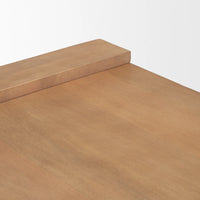 Wesson Coffee Table Light Brown Wood