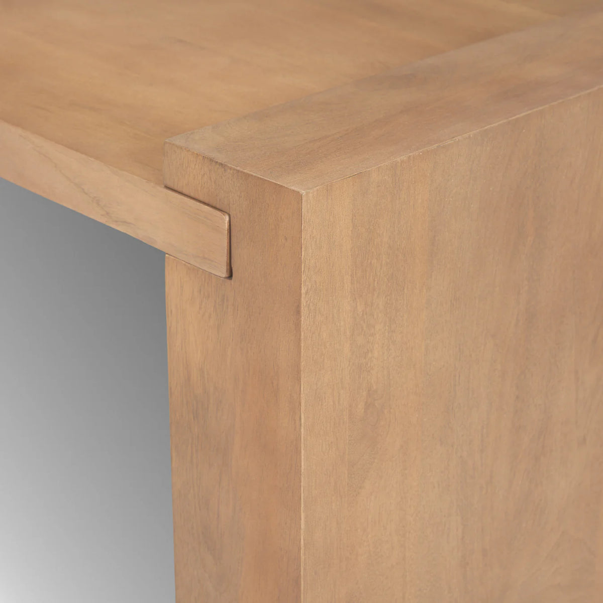 Wesson Coffee Table Light Brown Wood