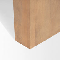 Wesson Coffee Table Light Brown Wood