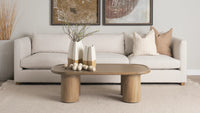 Tavi Coffee Table Medium Brown | Wood