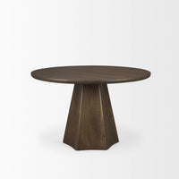 Jovani Dining Table Dark Brown | Wood | 48"