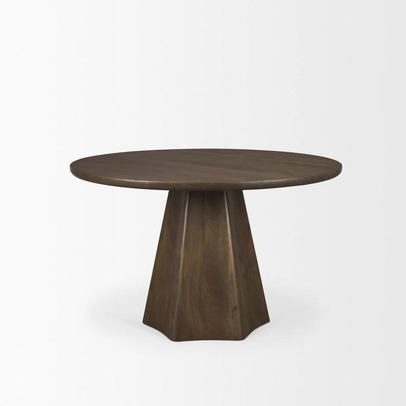 Jovani Dining Table Dark Brown | Wood | 48"