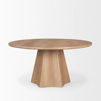 Jovani Dining Table Light Brown | Wood | 60"
