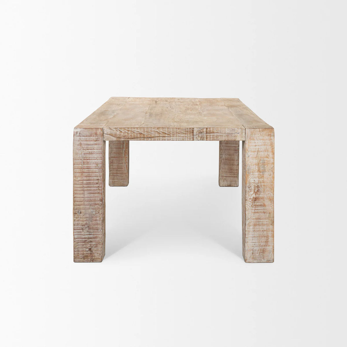 McArthur Dining Table White Wash | 84"