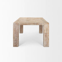 McArthur Dining Table White Wash | 84"