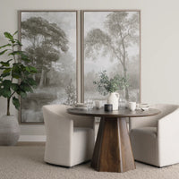 Jovani Dining Table Dark Brown | Wood | 48"