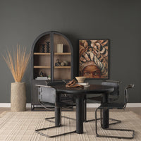 Soma Dining Table Black Wood