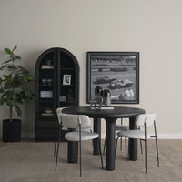 Soma Dining Table Black Wood