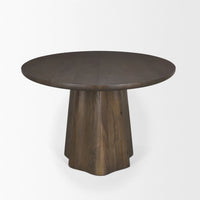Jovani Oval Dining Table Dark Brown | Wood | Oval