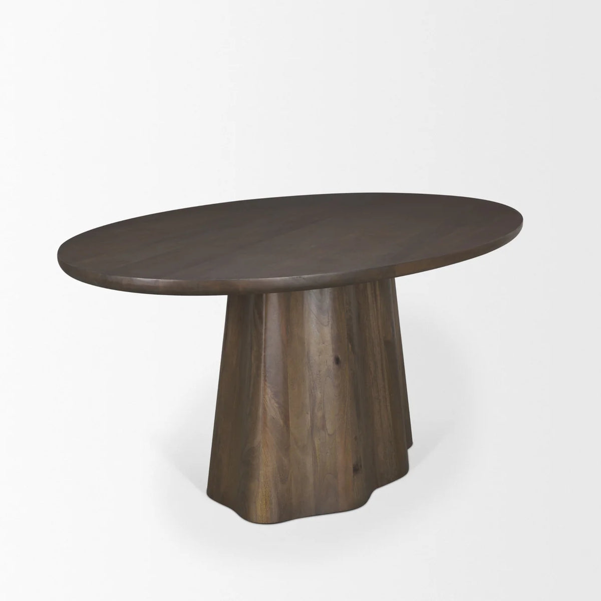 Jovani Oval Dining Table Dark Brown | Wood | Oval