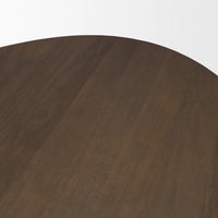 Jovani Oval Dining Table Dark Brown | Wood | Oval