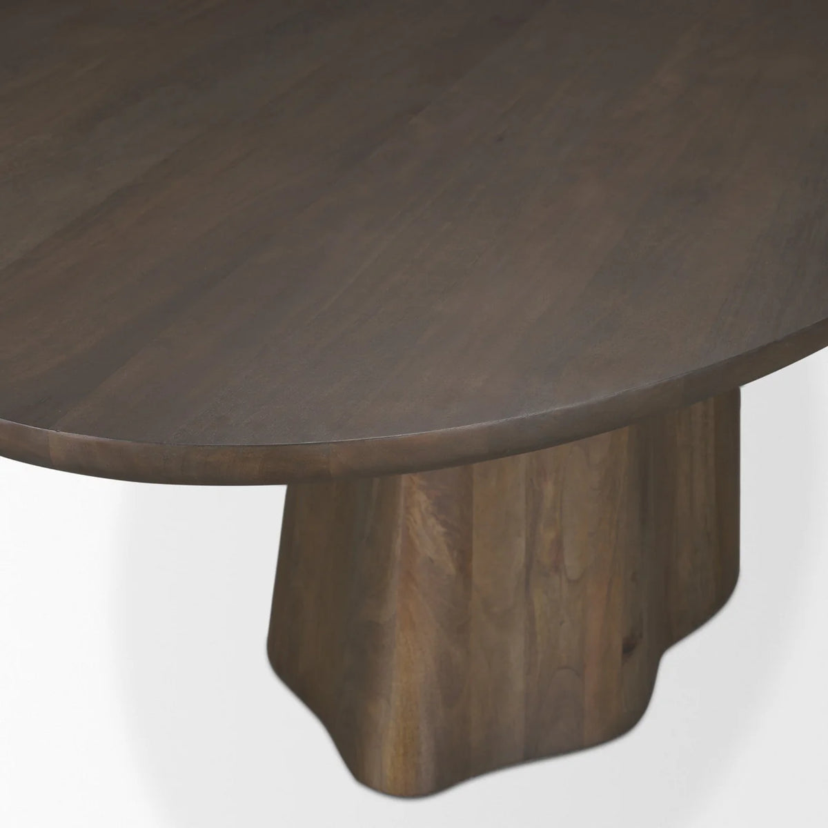 Jovani Oval Dining Table Dark Brown | Wood | Oval