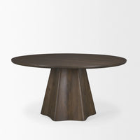 Jovani Dining Table Dark Brown | Wood | 60"