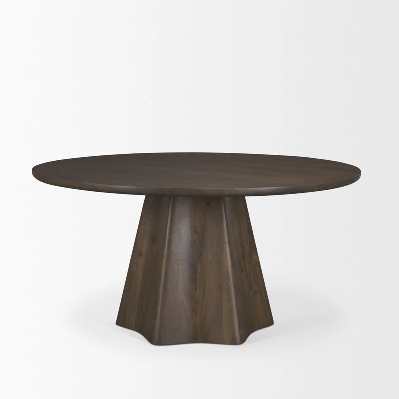 Jovani Dining Table Dark Brown | Wood | 60"