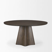 Jovani Dining Table Dark Brown | Wood | 60"