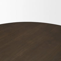 Jovani Dining Table Dark Brown | Wood | 60"