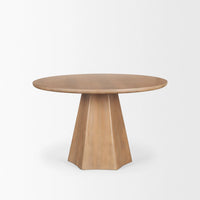 Jovani Dining Table Light Brown | Wood | 48"