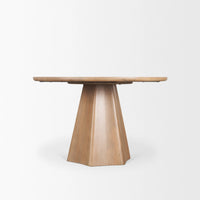 Jovani Dining Table Light Brown | Wood | 48"