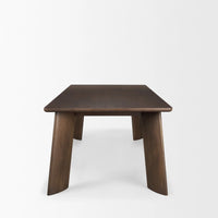 Jonan Dining Table Dark Brown | Wood