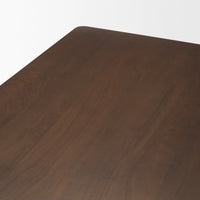 Jonan Dining Table Dark Brown | Wood