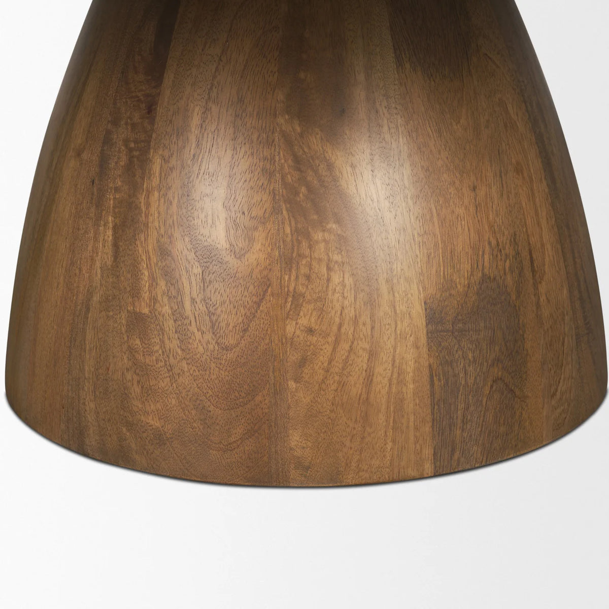 Allyson Coffee Table Pink Marble | Brown Wood