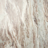 Allyson Coffee Table Pink Marble | Brown Wood