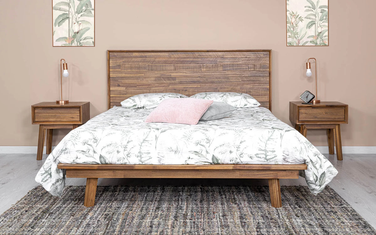 Gia Bed - Warm Pecan