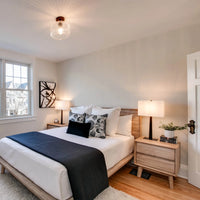 Gia Bed - Light Driftwood