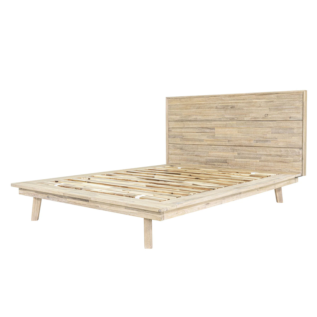 Gia Bed - Light Driftwood