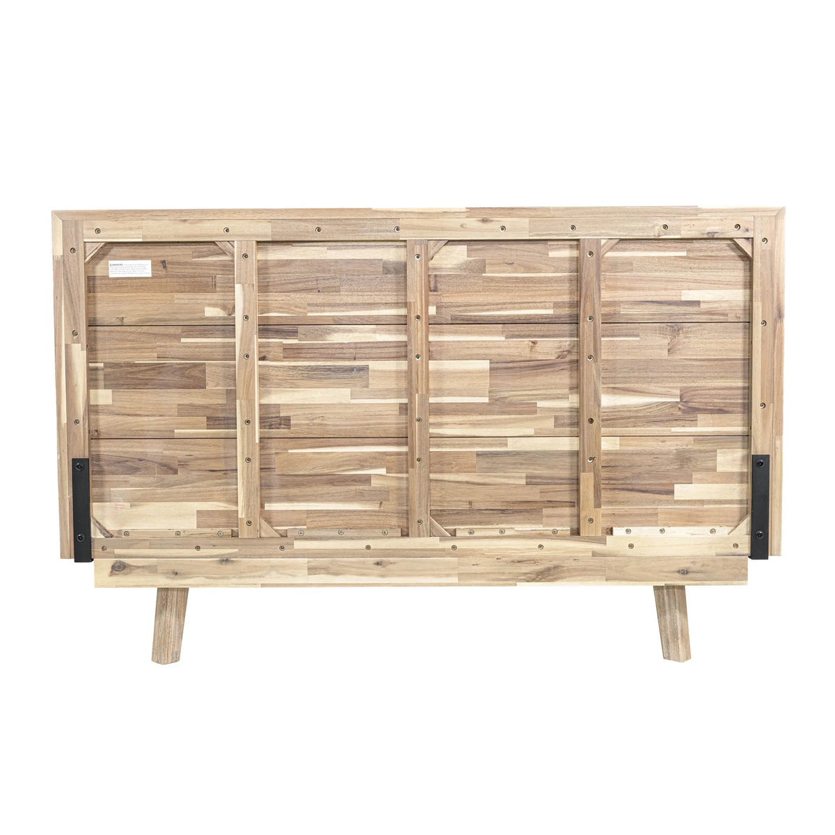 Gia Bed - Light Driftwood