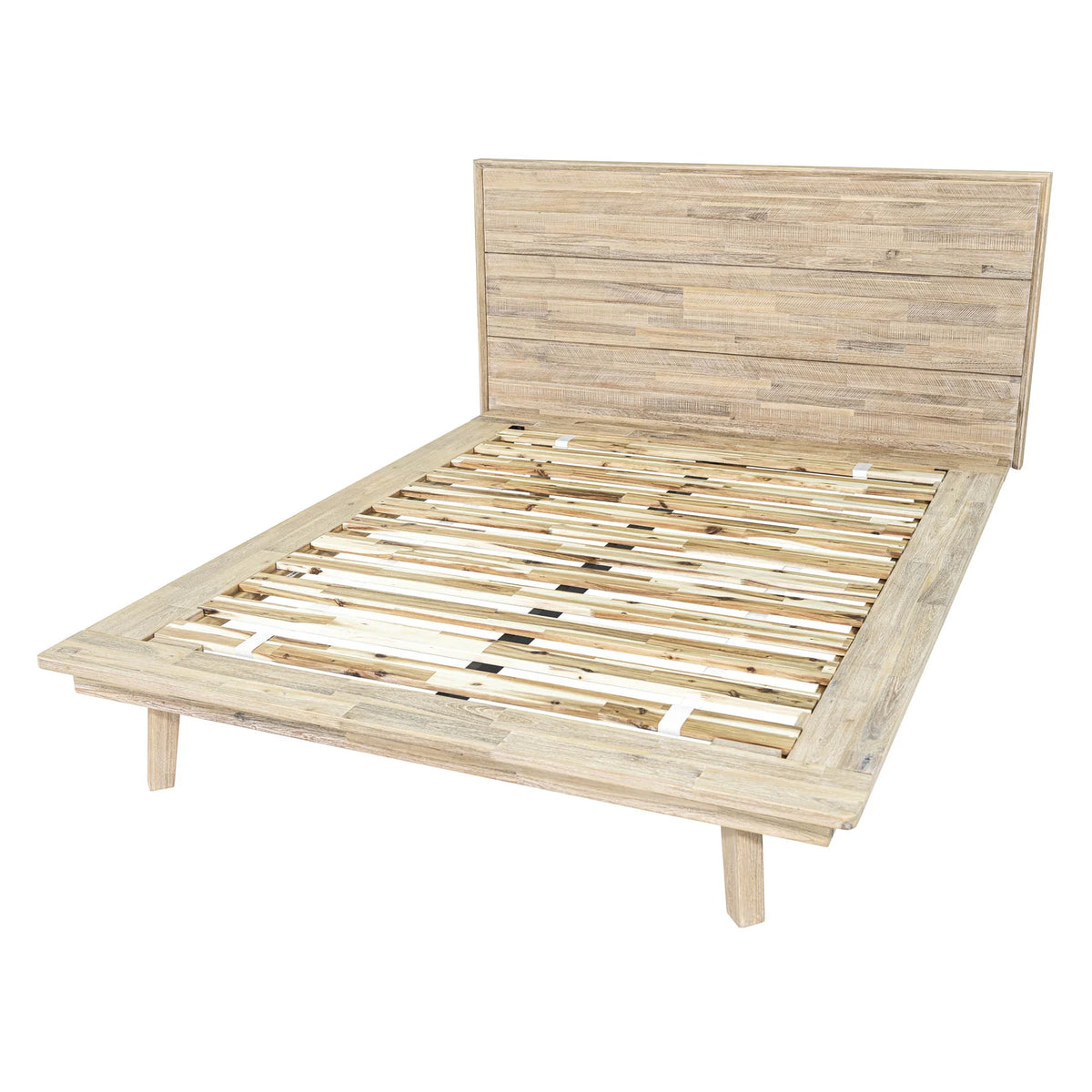 Gia Bed - Light Driftwood