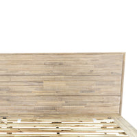 Gia Bed - Light Driftwood