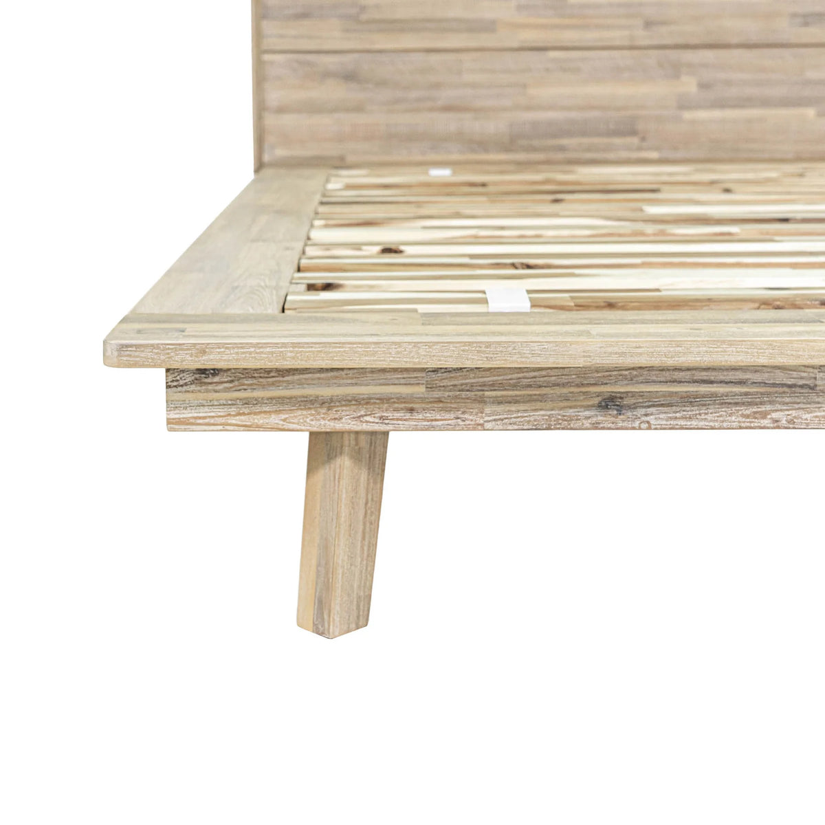 Gia Bed - Light Driftwood