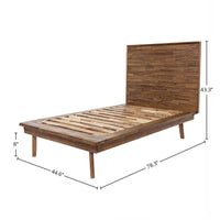 Gia Bed - Warm Pecan