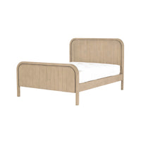 Opera High Footboard Bed - Scrubbed Teak King