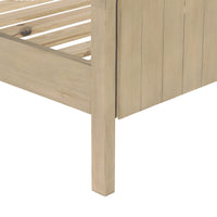 Opera High Footboard Bed - Scrubbed Teak King