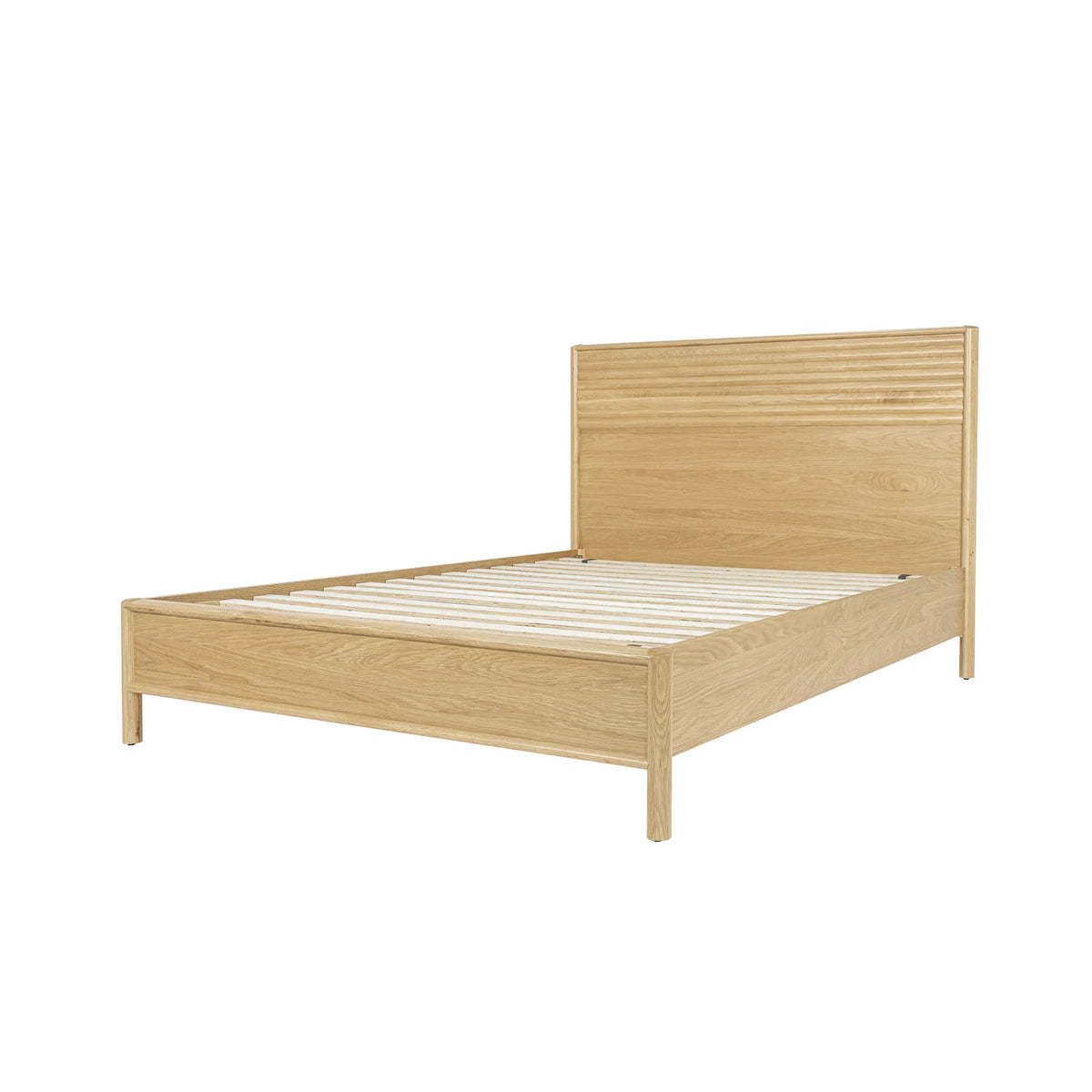 Runway Queen Bed - Light Oak