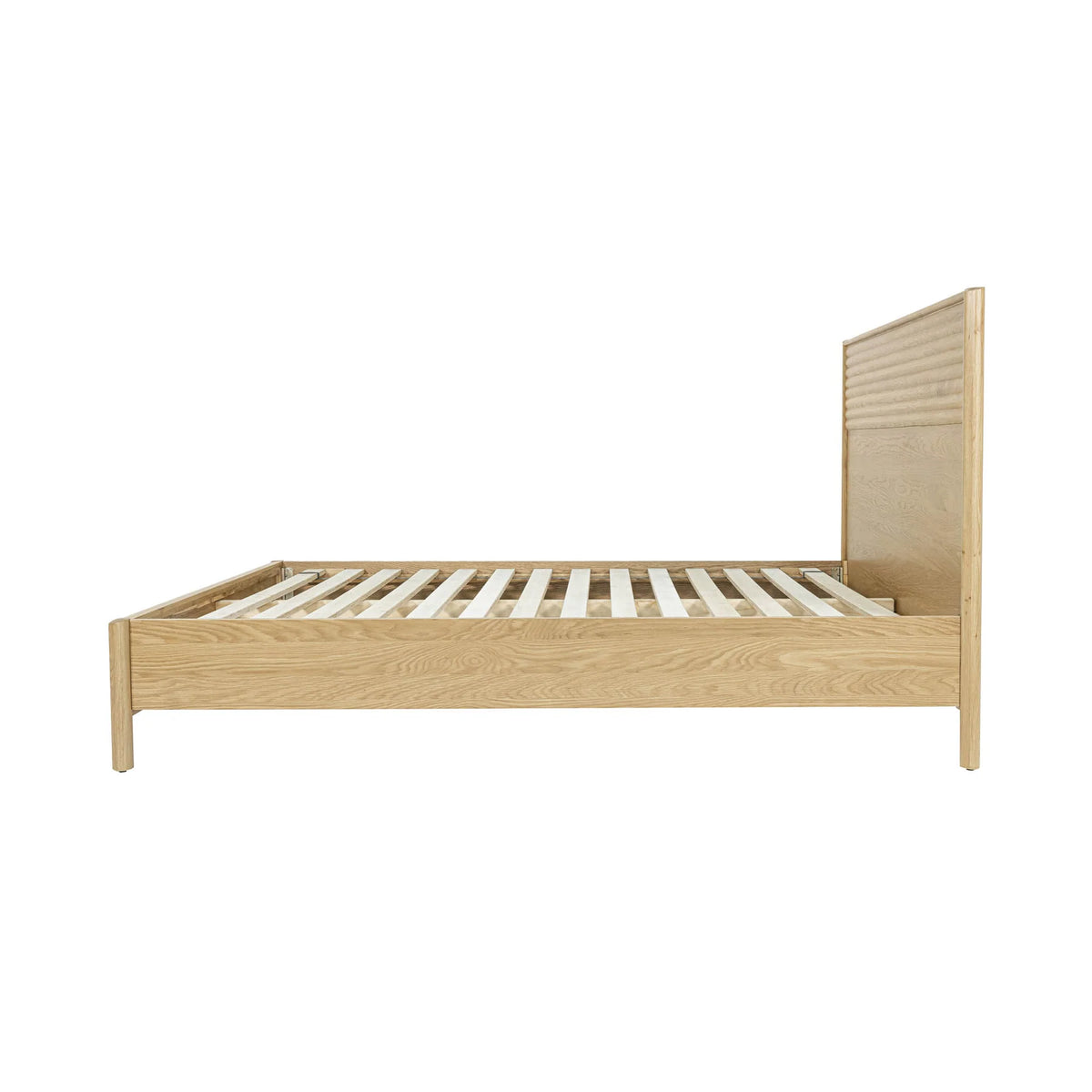 Runway Queen Bed - Light Oak