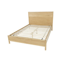 Runway Queen Bed - Light Oak