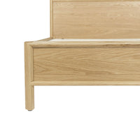 Runway Queen Bed - Light Oak