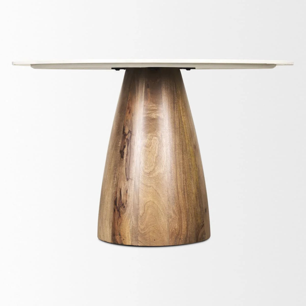 Allyson Dining Table White Marble | 48"