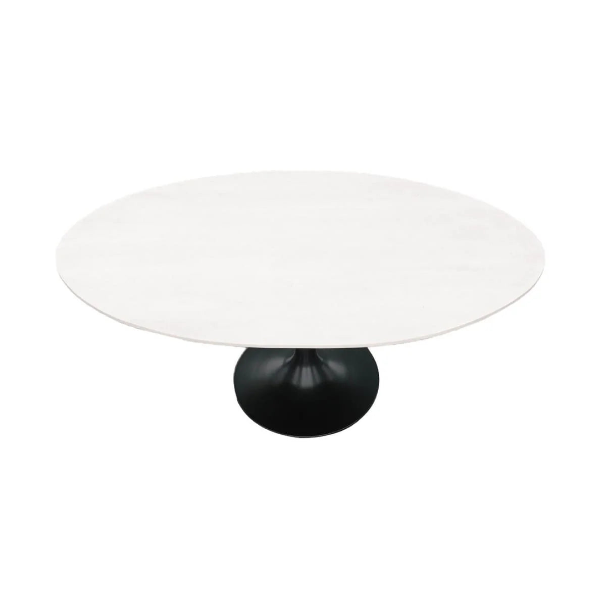Aspen Oval Dining Table With Metal Base