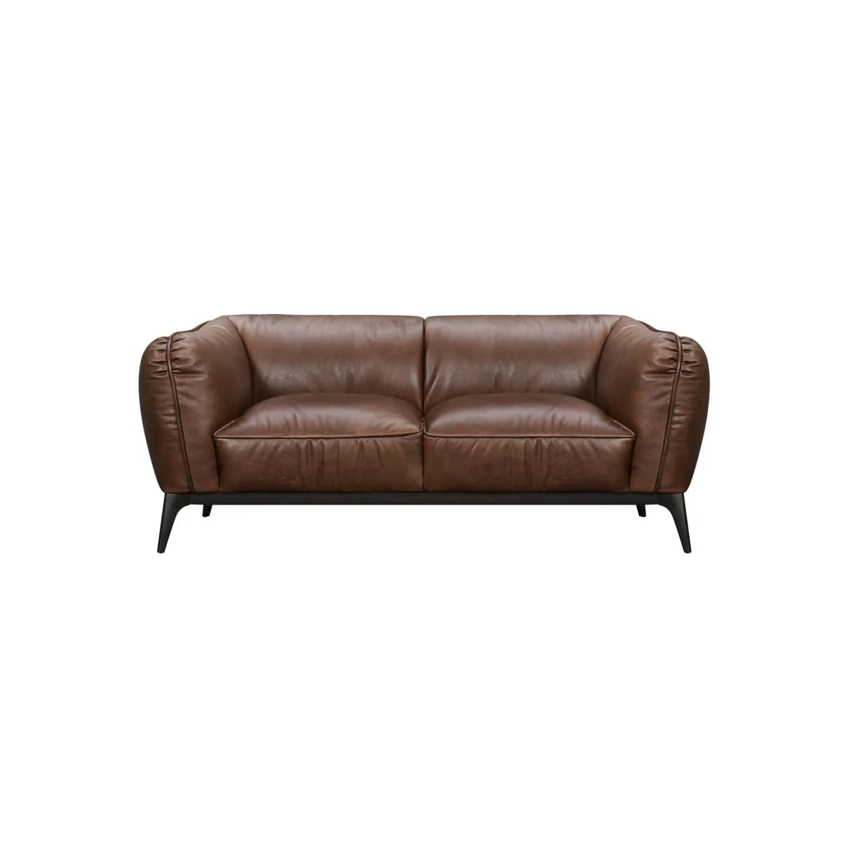 Bergen Leather Loveseat