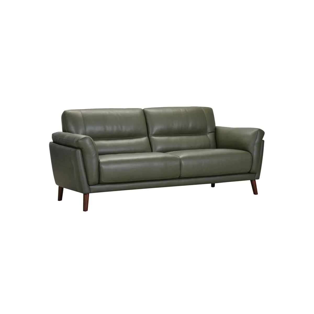 Como Leather Sofa (Tan)