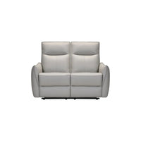 Crownmark Leather Power Recliner Loveseat