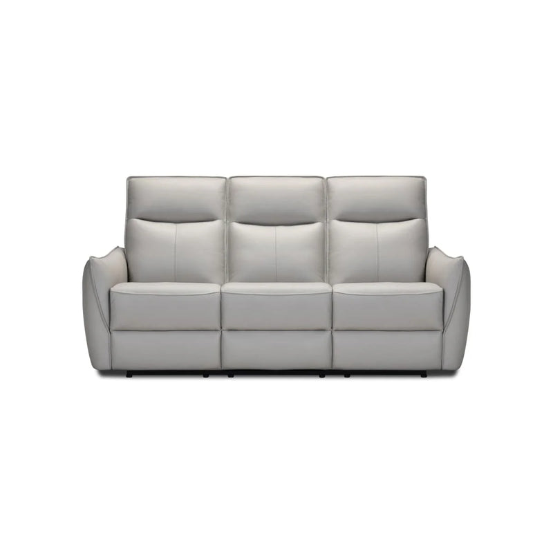 Crownmark Leather Power Recliner Sofa