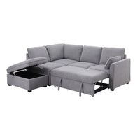 Delray Sleeper Sectional w/Storage