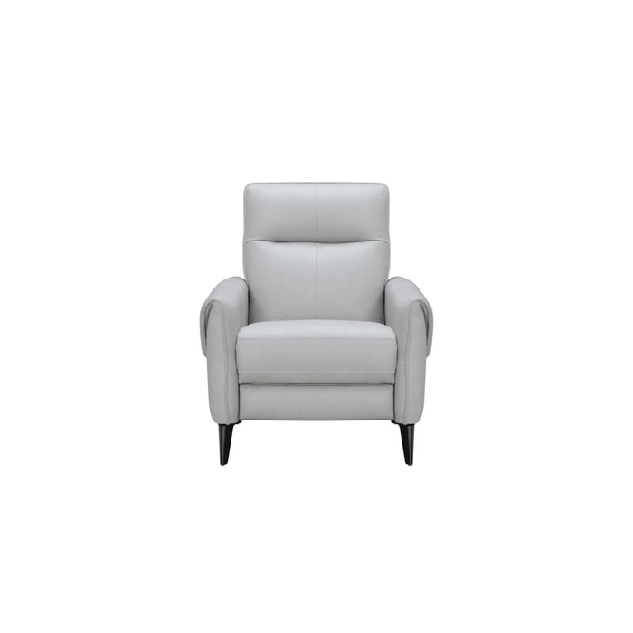 Mercury Pushback Leather Recliner Chair