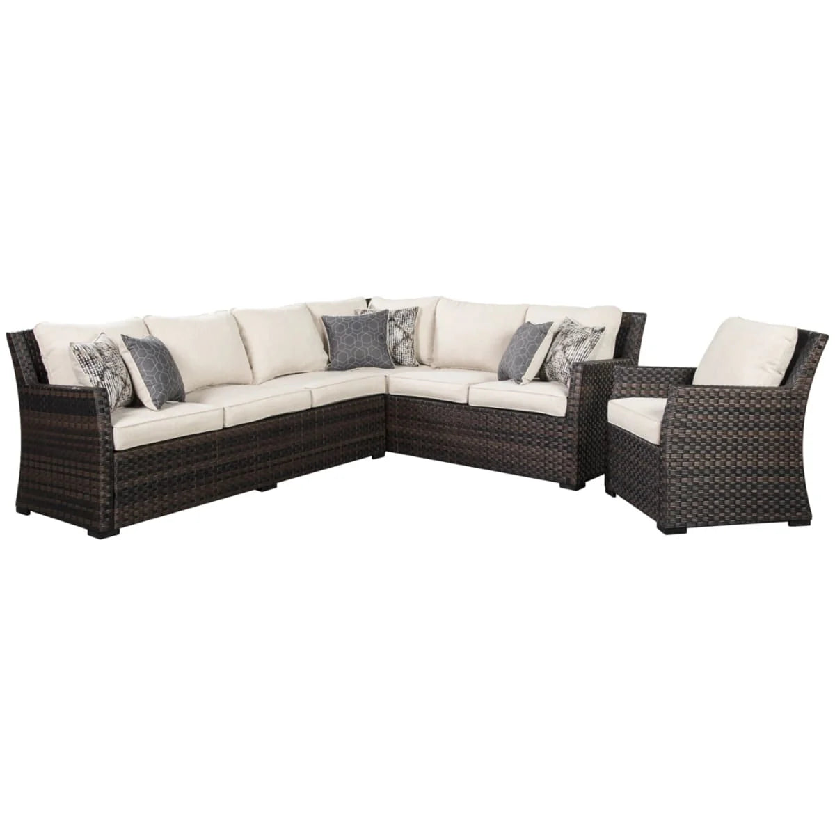Easy Isle 3-Piece Sofa Sectional/Chair