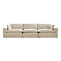 Elyza 3pc Linen Sectional
